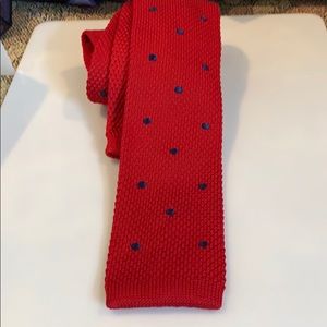 Bibas Red Tie